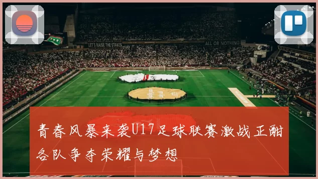 青春风暴来袭U17足球联赛激战正酣各队争夺荣耀与梦想
